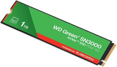 WD Green SN3000 NVMe SSD 1TB - Швидкий та надійний накопичувач