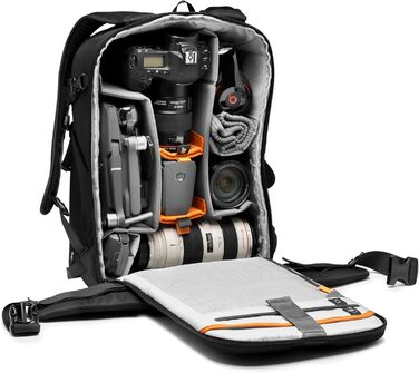 Рюкзак для камери Lowepro Flipside: для бездзеркальних камер, DSLR, дронів, ноутбуків, аксесуарів та штативів