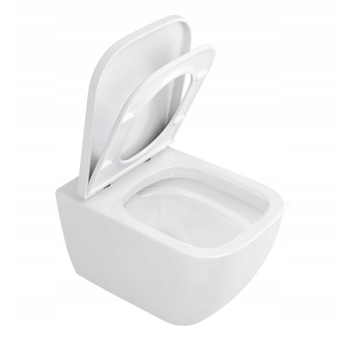 Кришка для унітаза Excellent біла, duroplast, з плавним опусканням CENL.3515.500.WH