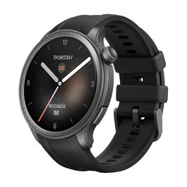 Смарт-годинник Amazfit Balance 46 мм: NFC, GPS, фітнес-трекер, 150 режимів спорту, Bluetooth-дзвінки, моніторинг сну та здоров'я (Чорний)