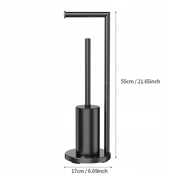 Набір для санвузла: ергія для туалету та тримач для туалетного паперу