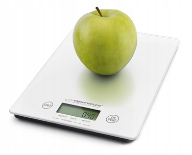 Кухонний ваги Esperanza ILK-EKS001, сріблястий/сірий, 5 кг