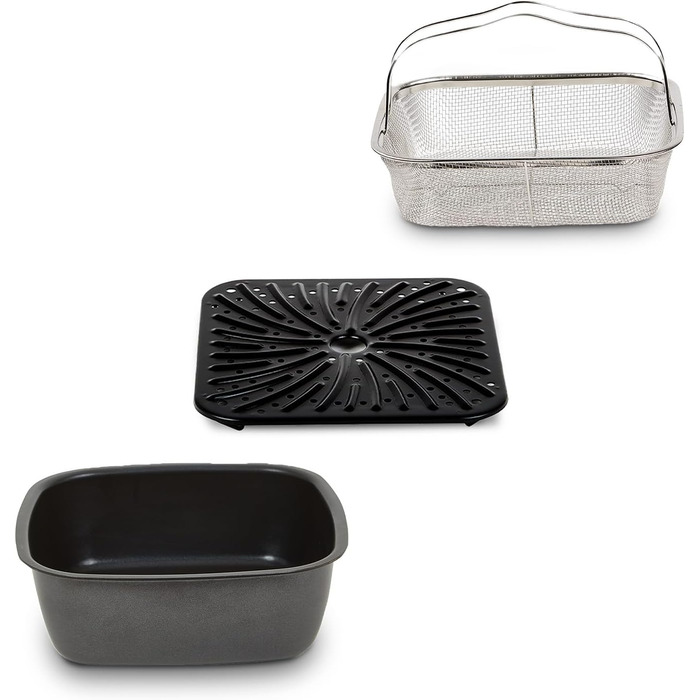 PowerXL MultiCooker - Accessory Set - Replacement Inner Pot, Frying Basket & Grill Plate - Accessories for PowerXL MultiCooker 12-in-1 Multi-Cooker