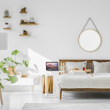 Журнальний столик Relaxdays в С-подібній формі