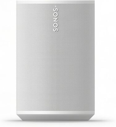 Sonos Era 100: Розумна колонка Wi-Fi/Bluetooth (2 шт, біла) - Сумісна з Alexa