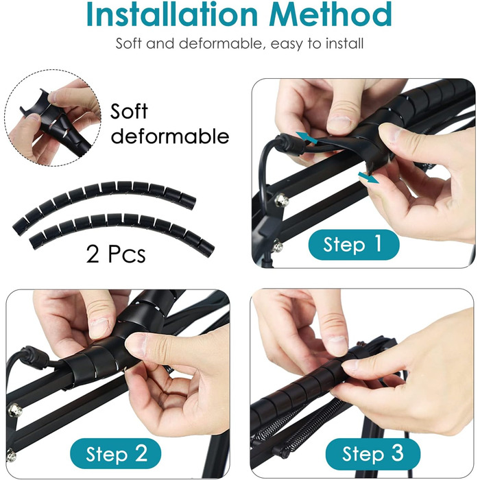 FIFINE K688 Тримач для мікрофону на гнучкій стійці - Тримач для мікрофону з кріпленням для кабелю, сумісний з FIFINE Recording XLR/USB мікрофонами, YOUSHARES K688