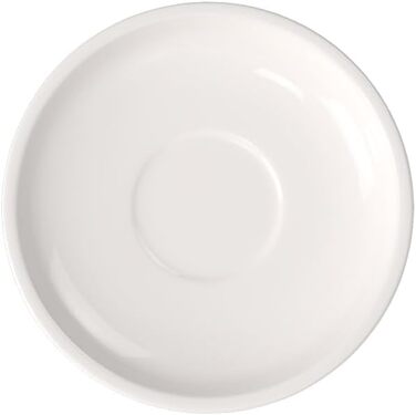 Порцелянова блюдце Villeroy & Boch Artesano Original, 17 см, біла, для кави з молоком
