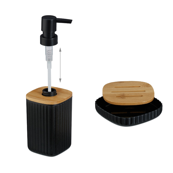 Relaxdays 6-Piece Bathroom Set
