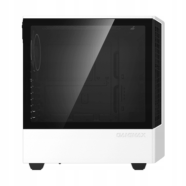 Білий ігровий корпус для ПК Mid-Tower ATX з ARGB підсвіткою та загартованим склом