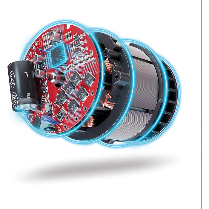 Акумуляторний дриль-шуруповерт Einhell TE-CD 18/40 Li BL (2x2.0 Ah) Power X-Change (Li-Ion, 18 V, 40 Nm, безщітковий двигун, 2-швидкісна коробка передач, регулювання швидкості, комплект з 2x 2.0 Ah PXC-акумуляторами та швидким зарядним пристроєм)