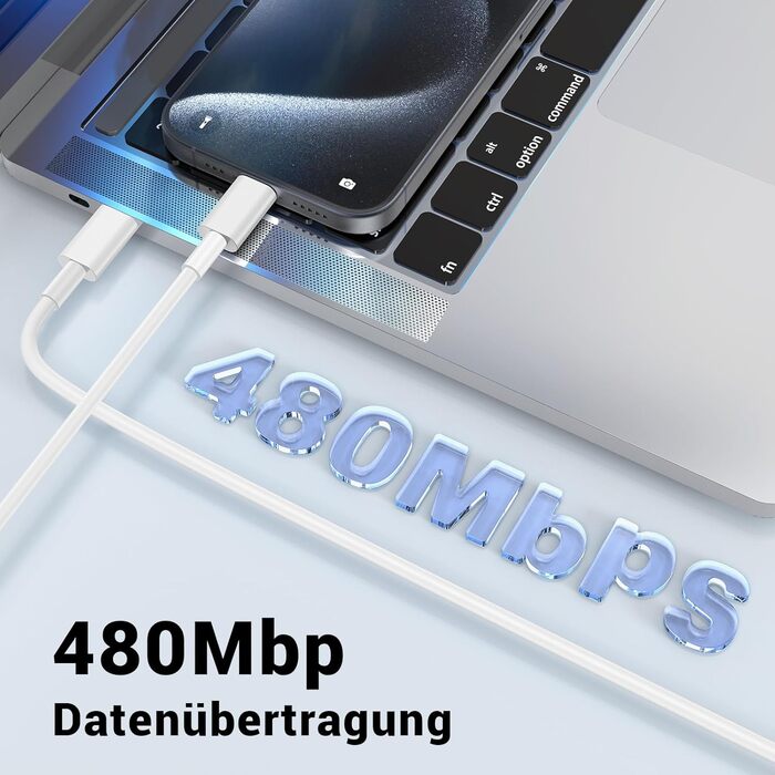 Зарядний пристрій USB-C 100W 6-портів: Швидка зарядка для iPhone 17/16/15/14/13 Pro Max, iPad Pro, Samsung Galaxy S25/S24 (3x USB-C + 3x USB-A, білий)