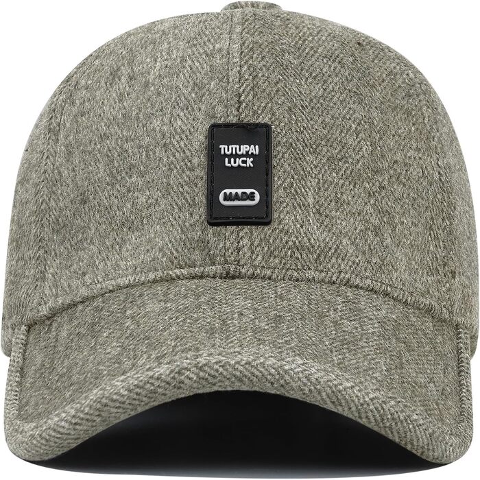 Кепка CLAPE з відворотками, повна кепка для чоловіків, спортивна кепка, стиль Old School, Dad Hat, в'язана кепка, зима/осінь/весна, універсальний розмір