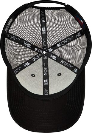 Кепка New Era Milwaukee Bucks 9Forty Snapback чорного кольору, універсальний розмір