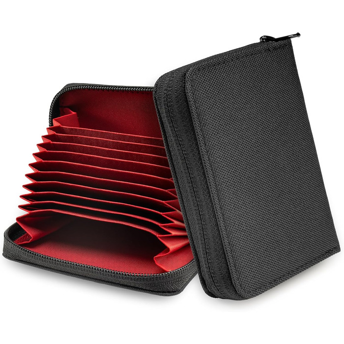 Тактичний гаманець TACTICAL_GEEK PC1 EDC, 11 відділень, нейлон, чорний, кредитні картки
