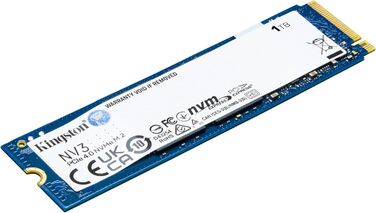 SSD Kingston NV3 1TB M.2 2280 PCIe 4.0 - Швидкий внутрішній накопичувач