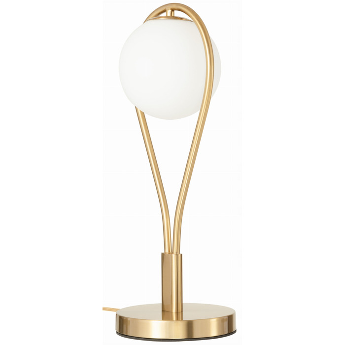 Настільна лампа Ledigo Milano, білий/жовтий, 40 Вт