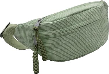 Жіноча поясна сумка з корду, через плече, регульований ремінь, модна, для відпочинку, спорту, зеленого кольору. Чоловіча поясна сумка кросбоді