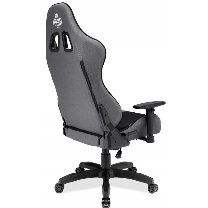 Ігрове крісло IMBA seat Druid, тканина, сіре