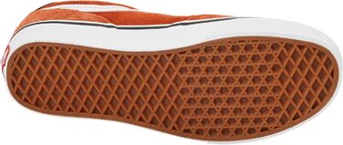 Чоловічі кросівки Vans Brooklyn з замші, чорний/асфальт (43 EU, Burnt Orange)