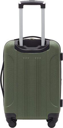 Чемодан валіза Travelers Club Chicago Hardside розширюваний спінер 20' Carry-On, колір Thyme Green