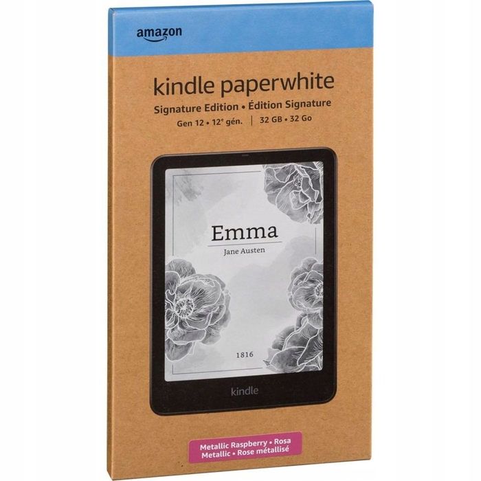 Електронна книга Amazon Kindle Paperwhite 12 Signature Edition 32GB, рожева