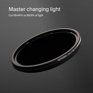 Фільтр ND64-1000 (6-10 стопів) Urth 62mm Variabler ND Filter Plus+