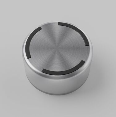 Тарілка для собак Fuzzl Titan Thermonapf, 17 см, нержавіюча сталь з гумовим дном, сріблястого кольору, велика (2 л)