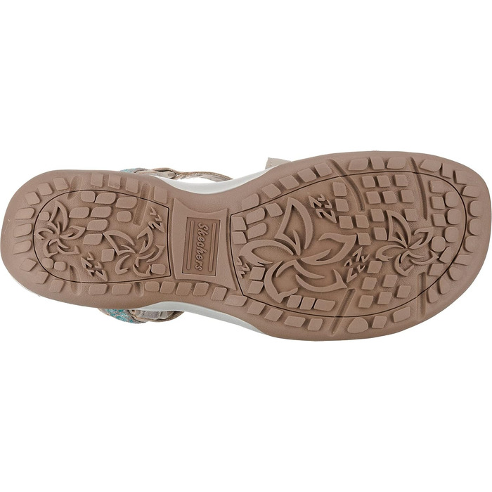 Сандалі жіночі Skechers Reggae Slim-Vacay 38 EU бежеві Duraleather