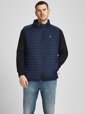 Жилет чоловічий Jack & Jones степовий 3XL темно-синій блейзер