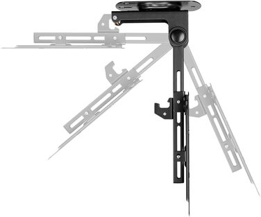 Настінний кріплення для монітора My Wall HL45-3L, 58-140 см (23-55 дюймів), чорний, регульований (нахил, поворот)