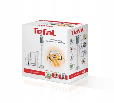 Ручний блендер Tefal Optichef 3в1, 800 Вт, білий