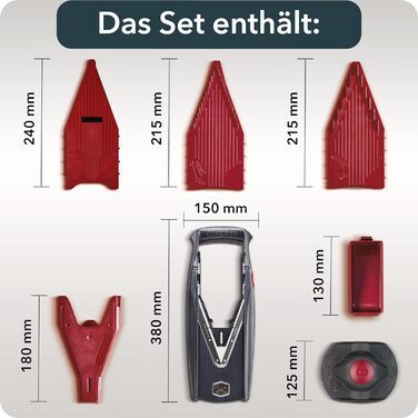 Овочерізка Börner Vital Mandolin 8 типів нарізки стартовий набір