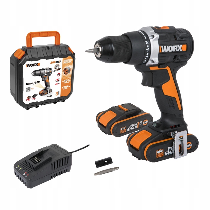 Акумуляторний шурупокрут Worx 20 V WX102