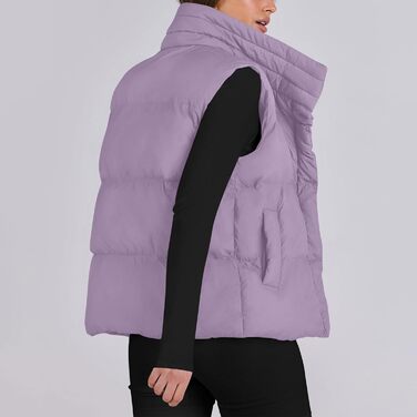 Жіноча куртка з пухом, легка, на блискавці, класична модель, тепла, для осені та зими, оверсайз (XL, світло-фіолетовий)