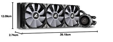 Sharkoon S90 RGB - Система водяного охолодження AIO 360 мм