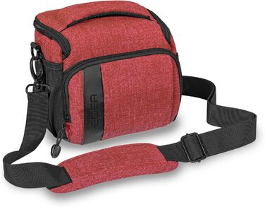 Сумка для DSLR камери PEDEA, червона, з водонепроникним чохлом