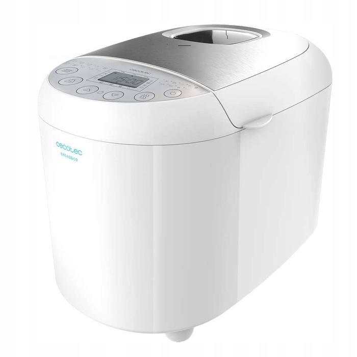 Хлібопічка Cecotec Bread & Cook, 1 кг, біла, 550 Вт