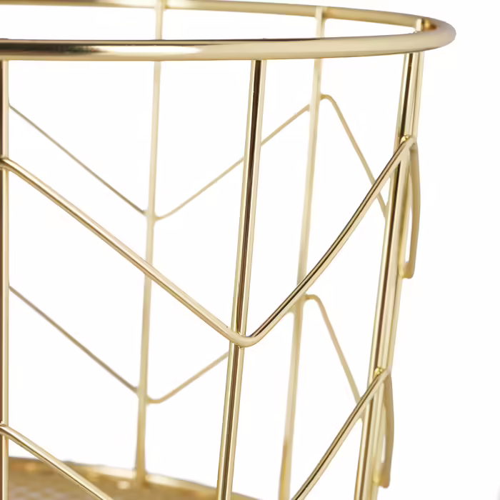 Relaxdays Metal Wire Basket Round