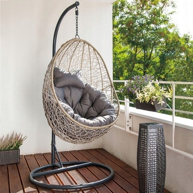 Підвісне крісло-гойдалка на стійці Patio, 95 см, до 120 кг