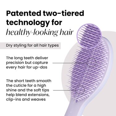 Тізер для волосся Tangle Teezer Blow-Styling, фіолетовий (Lilac Cloud)