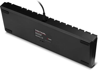 Ozone Gaming Gear Double TAP: Клавіатура + Миша, напівмеханічна, RGB, 4000 DPI, USB (Tactical US)