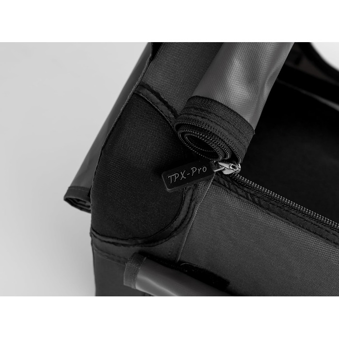 TrendPet TPX-Pro: Легка складана переноска для собак з алюмінієвим каркасом (90x65x70 см, сіра)