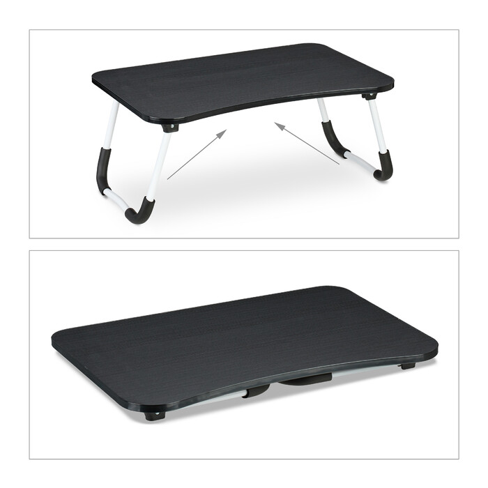 Relaxdays Black Laptop Table