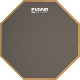 Evans RealFeel Пад для тренування ударників, гумовий, односторонній, монтаж на стійку, 7 дюймів