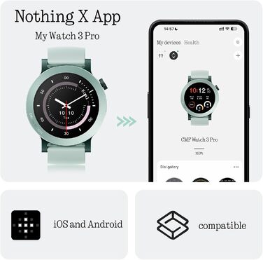 Смарт-годинник CMF Watch 3 Pro 1.43