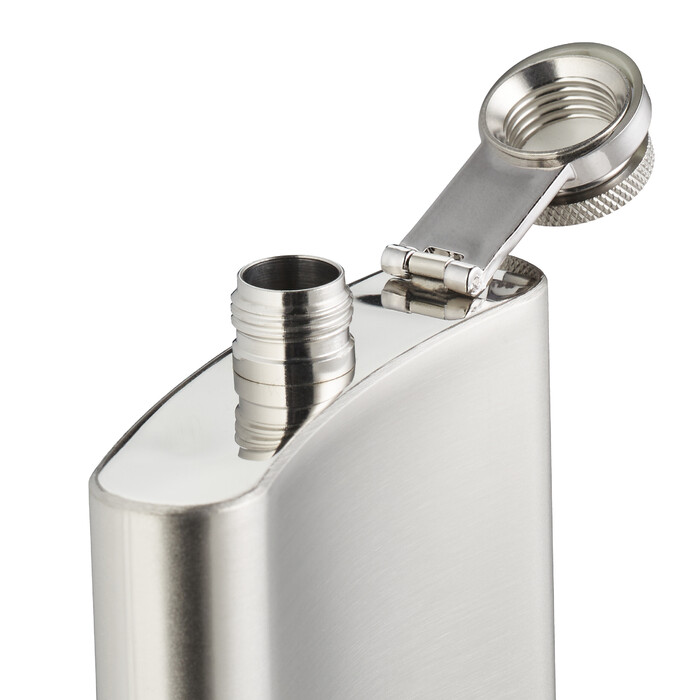 Relaxdays Hip Flask Set of 2, 200ml