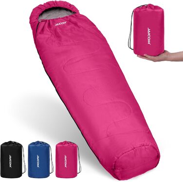 Спальний мішок 3-4 сезони Ultraleicht Mumienschlafsack (800г/1600г) для дорослих - Outdoor, кемпінг, трекінг, відпочинок в приміщенні (Rose-4 сезони)