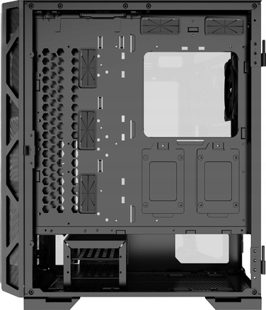 Корпус Preyon Nest Meshy Midi Tower, чорний