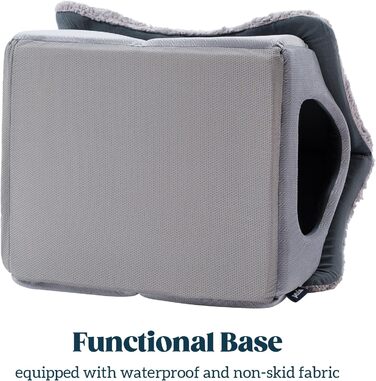 Будиночок для кота - затишний притулок знімним матрацом та килимком. Зроблений з вапняку.