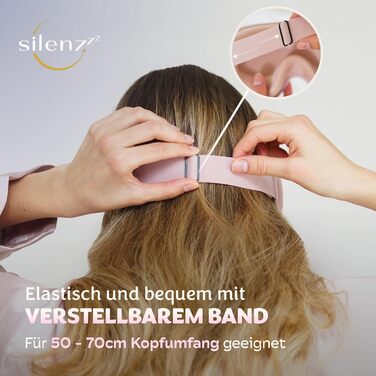 Маска для сну преміум-класу 3D - для жінок та чоловіків - комфортна, з м'якою підкладкою для повної темряви - рожева, Sleepy Purble